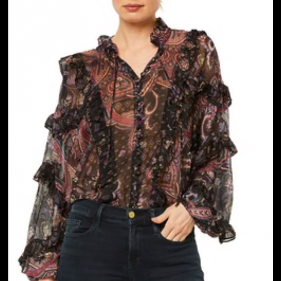 Misa Los Angeles Frida top LARGE - Picture 2 of 7